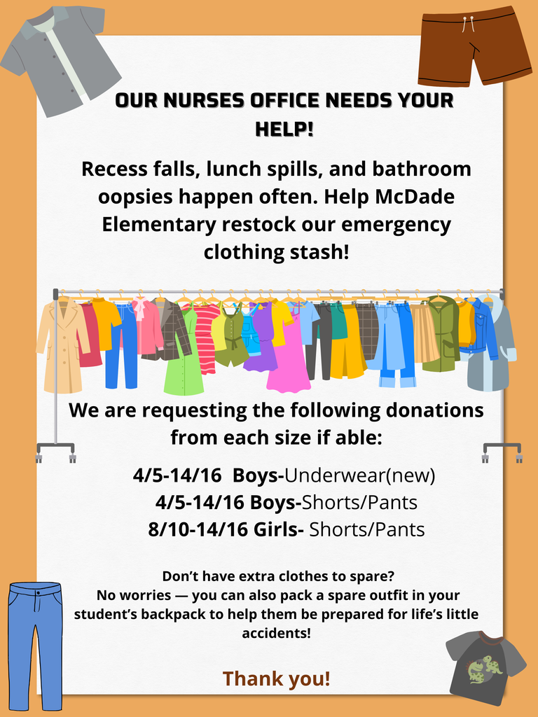 clothing donation