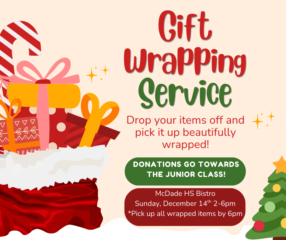 XMAS GIFT WRAPPING SERVICE