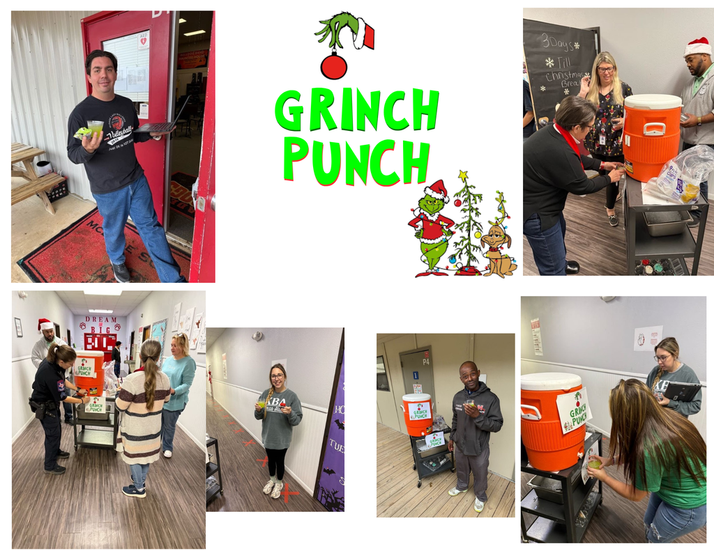 grinch day staff