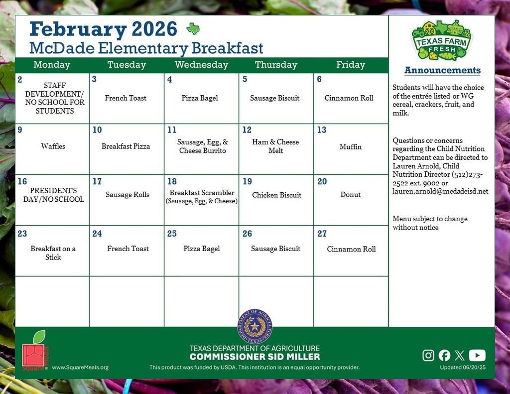 Elementary Breakfast