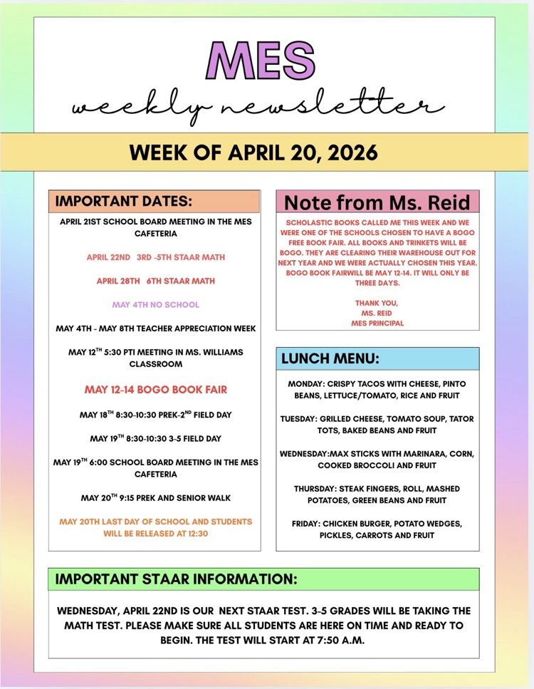 Weekly Newsletter 