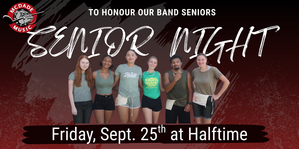 band Senior Night
