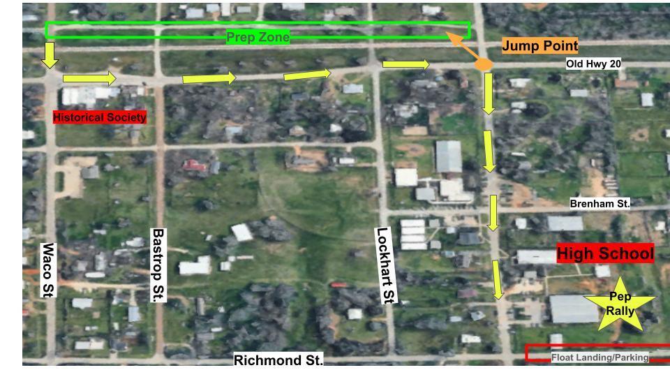 parade map