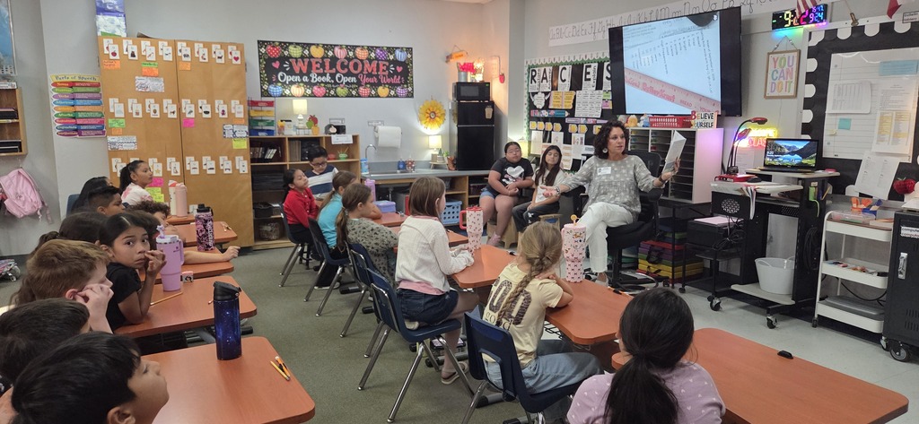 Author reading