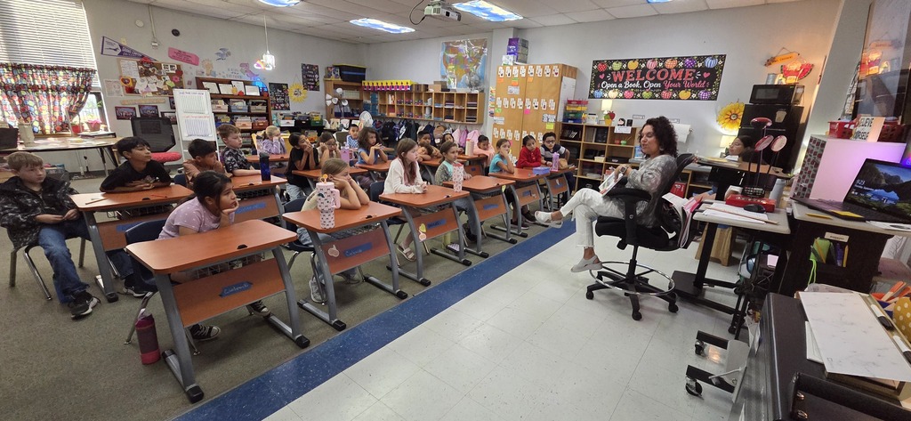 Author reading
