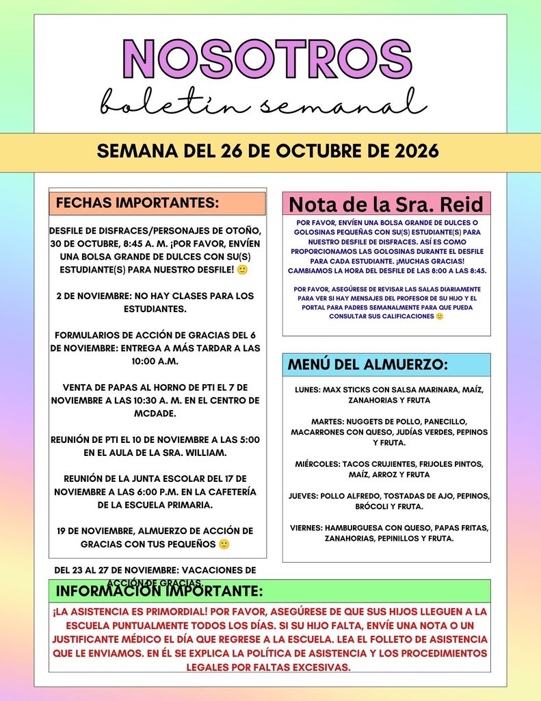 MES newsletter