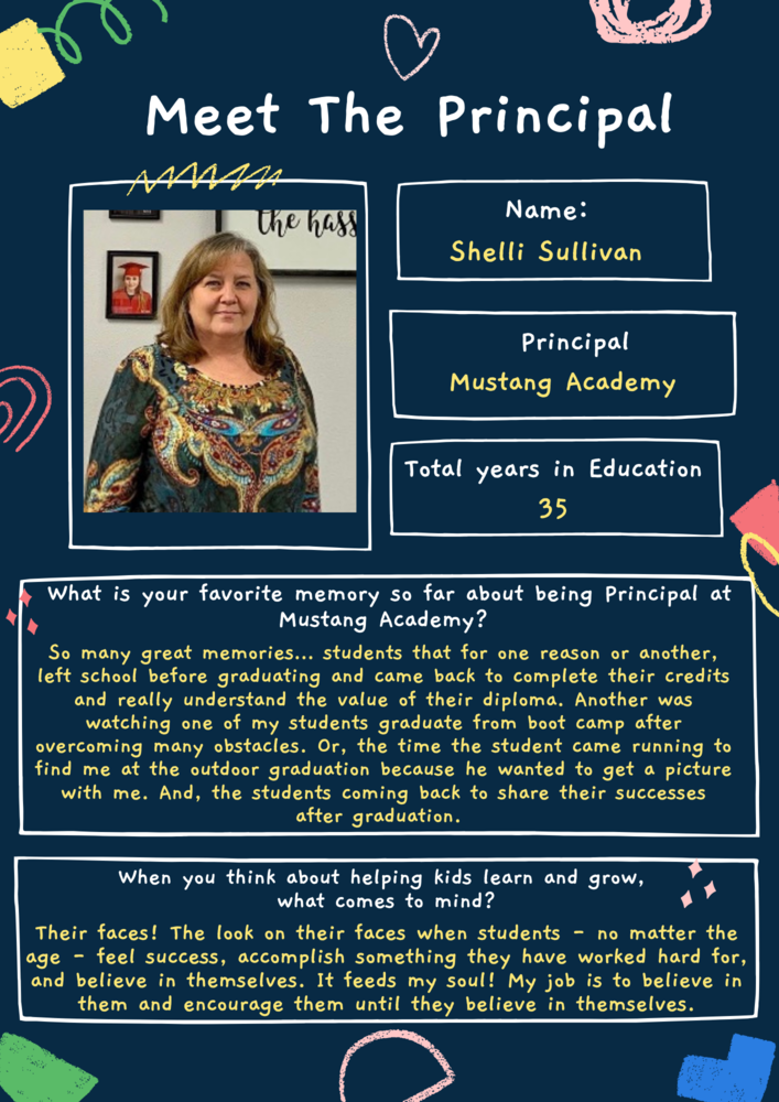 Shelli Sullivan, Principal, Mustang Academy McDonald County R1 School
