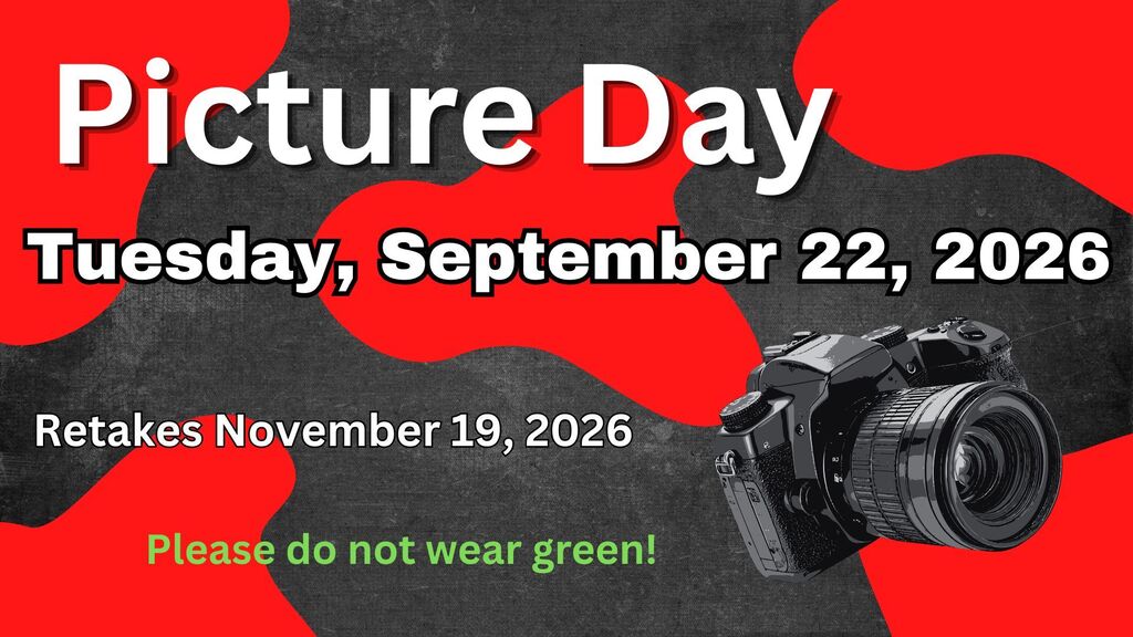 Picture Day September 22, 2026