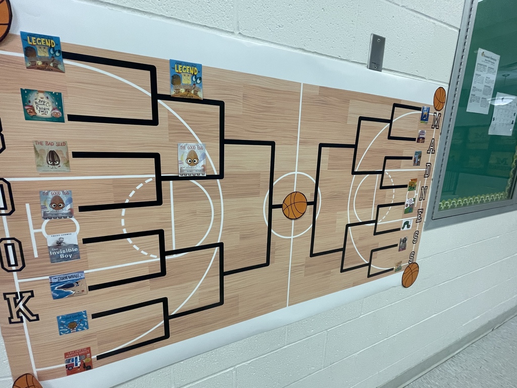 March madness bracket for reading