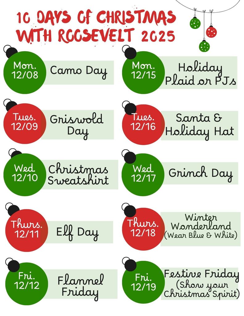10 Days of Christmas with Roosevelt 2025 (2)
