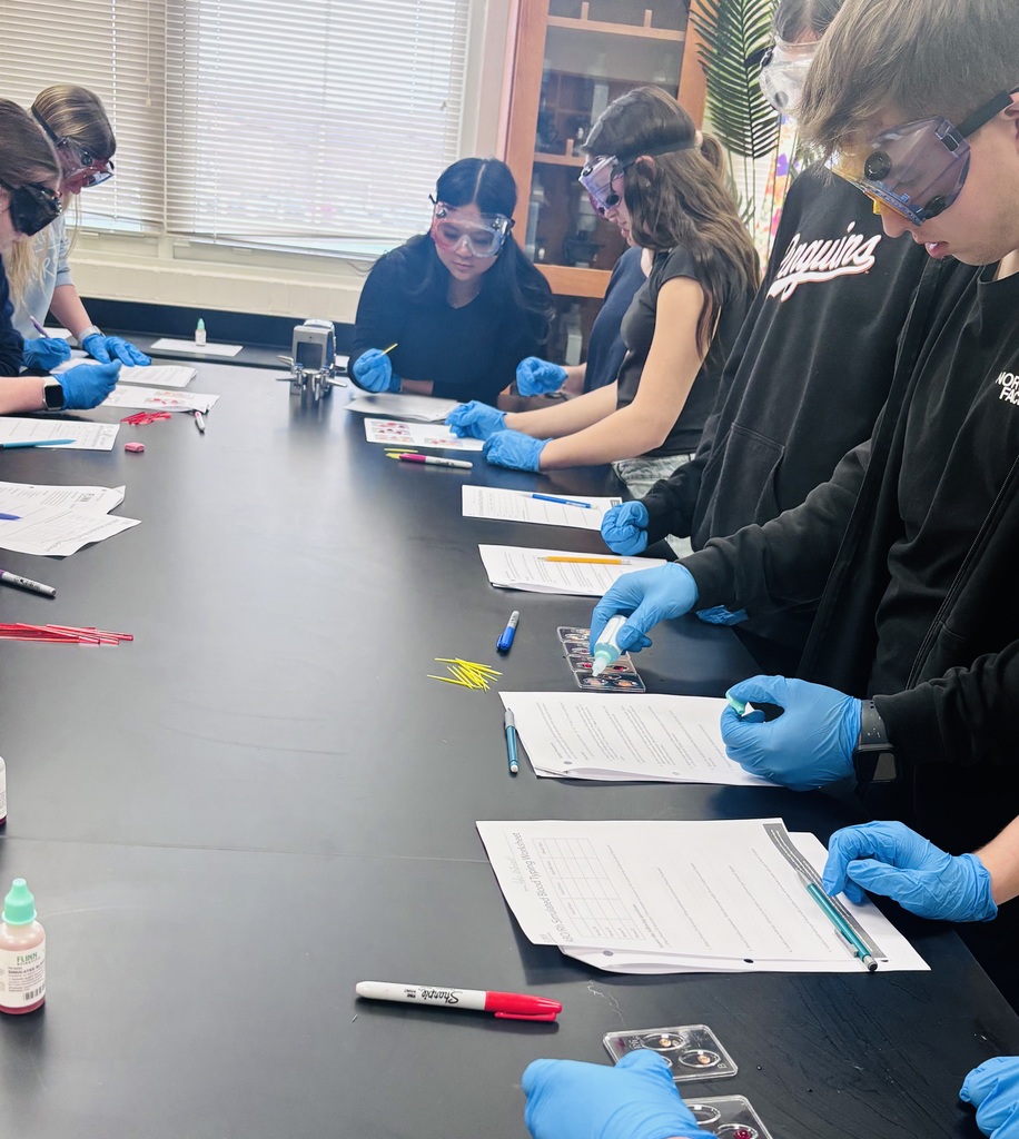 Our Anatomy & Physiology students have been hard at work diving into the cardiovascular system! 🫀  From learning how to measure blood pressure both manually and with electronic monitors, to exploring the structure of the heart through hands-on pig heart dissections, students gained valuable real-world experience. They also investigated the ABO blood group system and practiced blood typing using simulated patient samples.  Putting what they’ve learned into real-world practice!