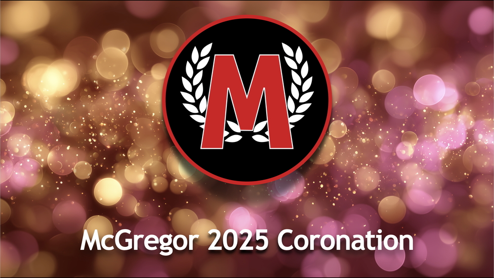 McGregor 2025 Coronation Banner