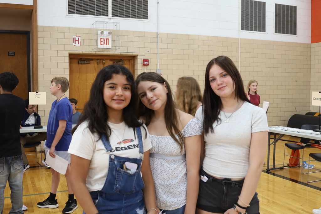 Three students