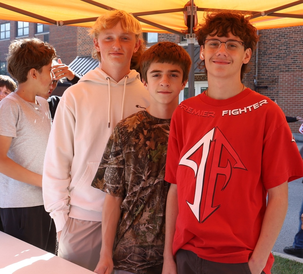 Three students 