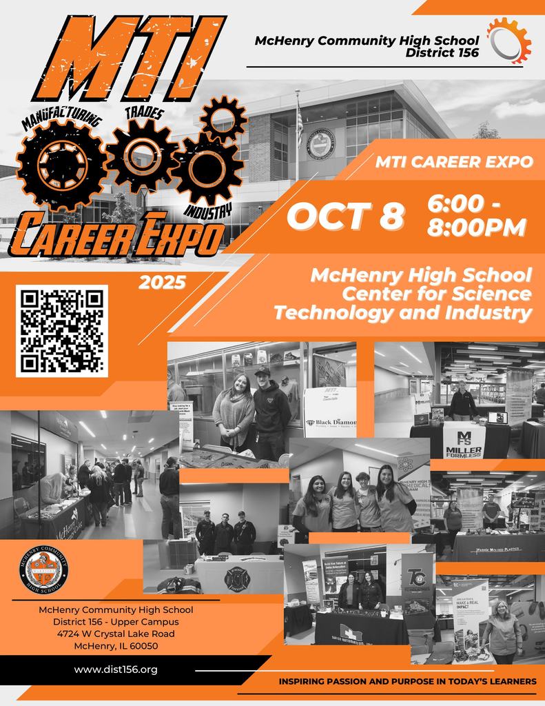Flyer for Oct. 8 MTI Career Expo at Upper Campus