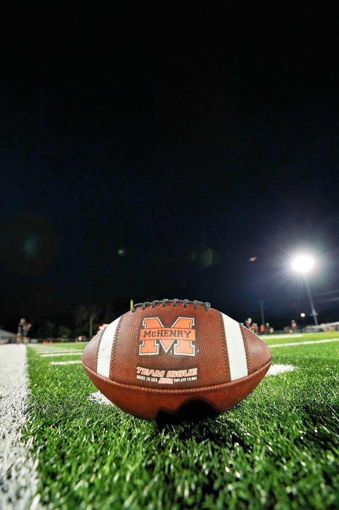 MCHenry Football on field