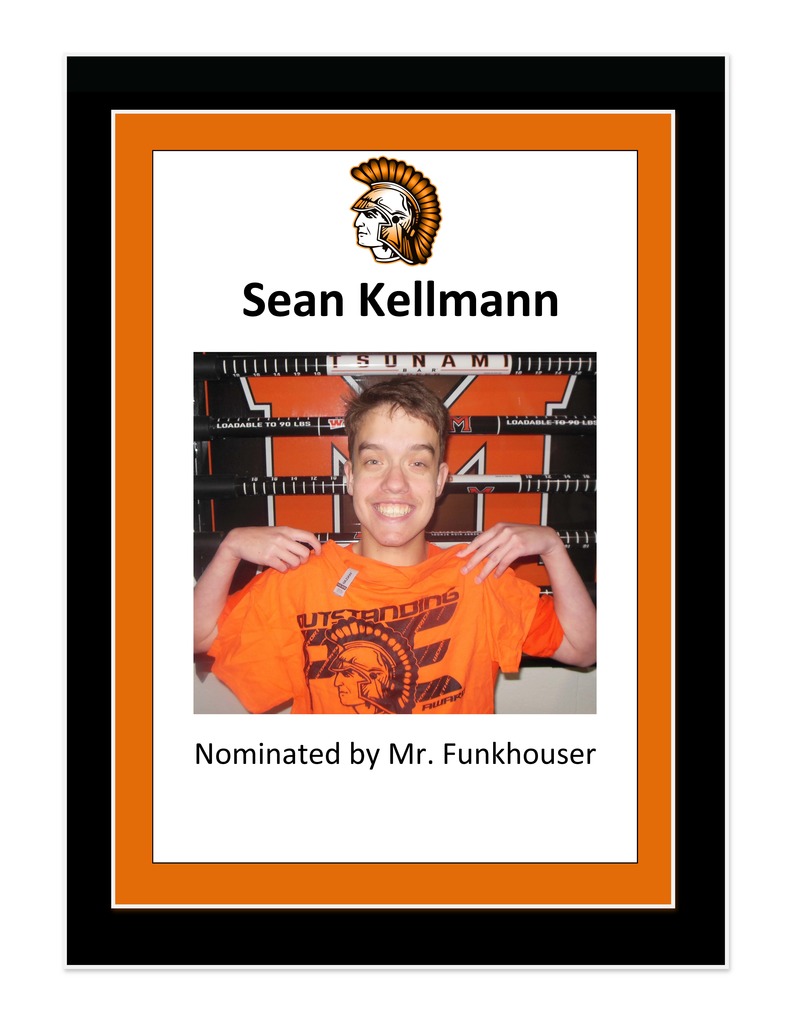 Photos of four Outstanding PE Student Award winners for first quarter 2025-2026