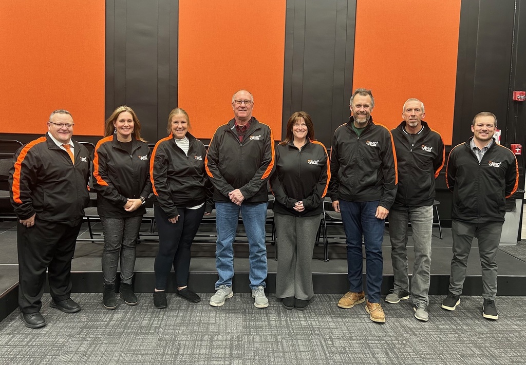 MCHS District 156 board members were given AVID jackets Monday night to honor them for their work supporting our schools as well as the district implementation of the AVID elective curriculum for students. #ThankABoardMember