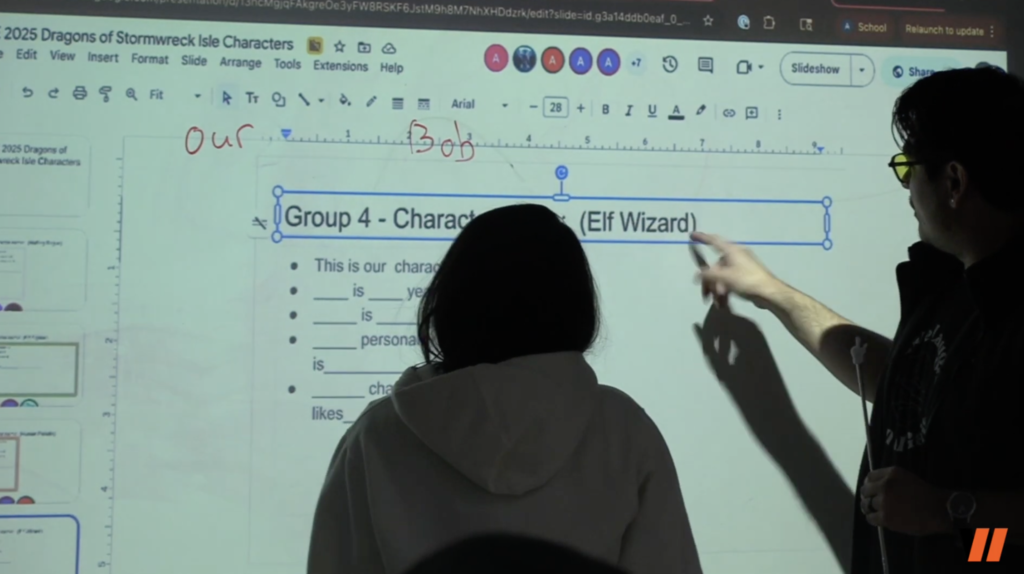 Warrior Weekly features Dungeons and Dragons activity to teach English