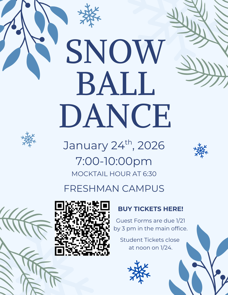 SNOW BALL DANCE flyer