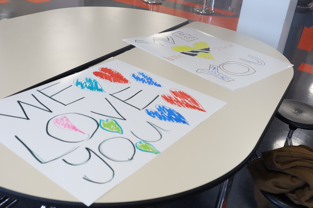 Posters that say we love you. Better together.