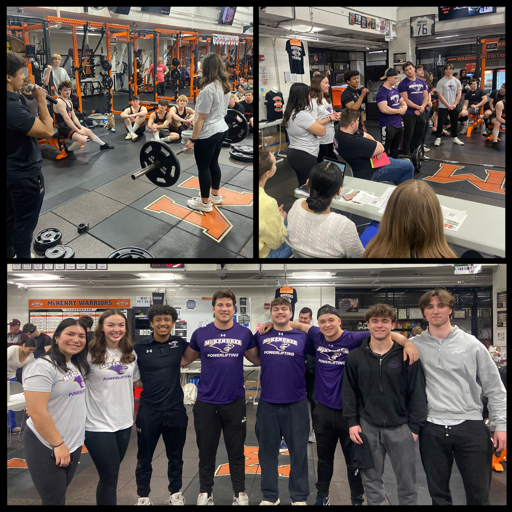 Someone lifting McKendree students posing