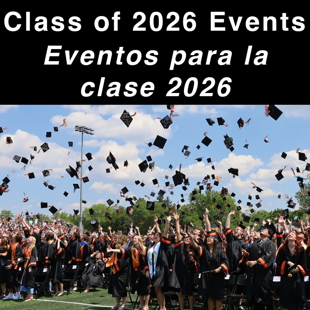 Class of 2026 Events . Eventos para la clase 2026