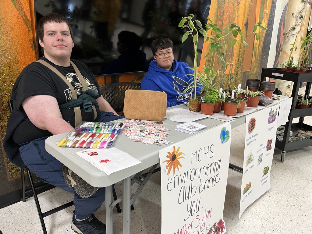 Environmental Club held a plant sale May 7