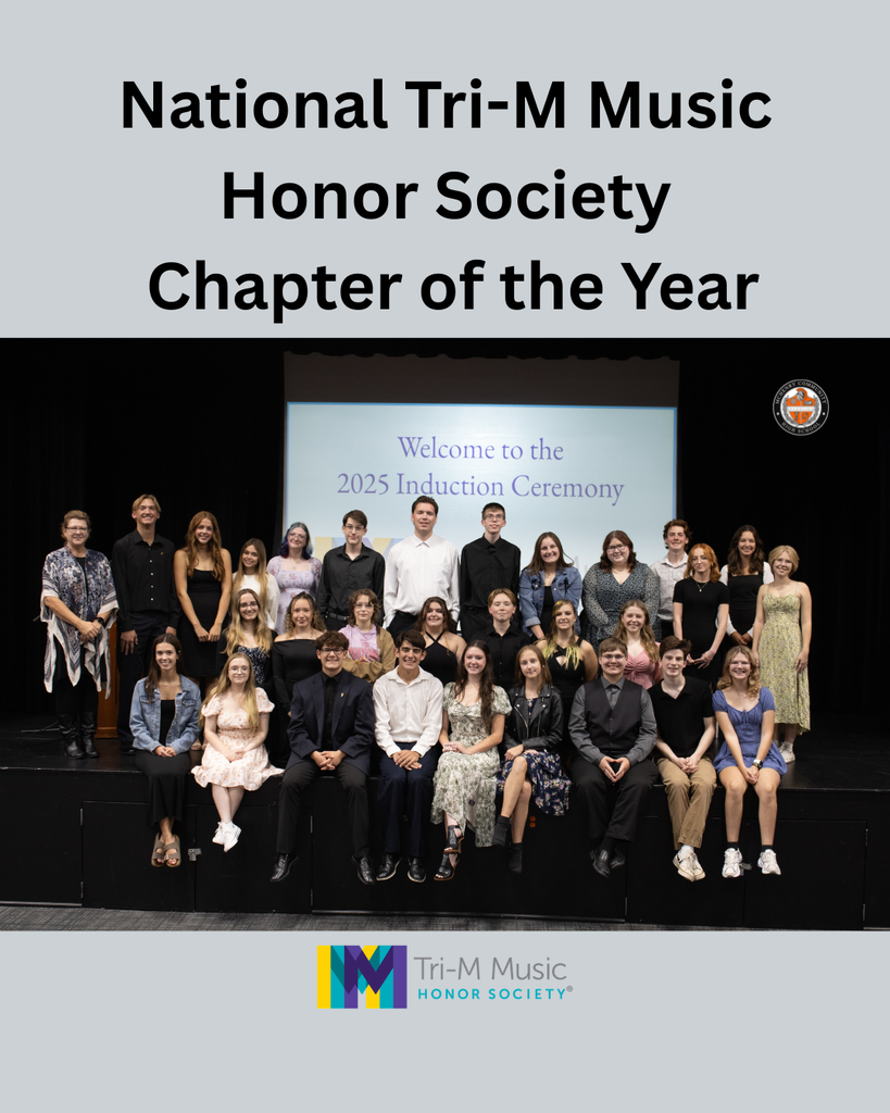 MCHS Tri-M Music Honor Society earns national Chapter of the Year