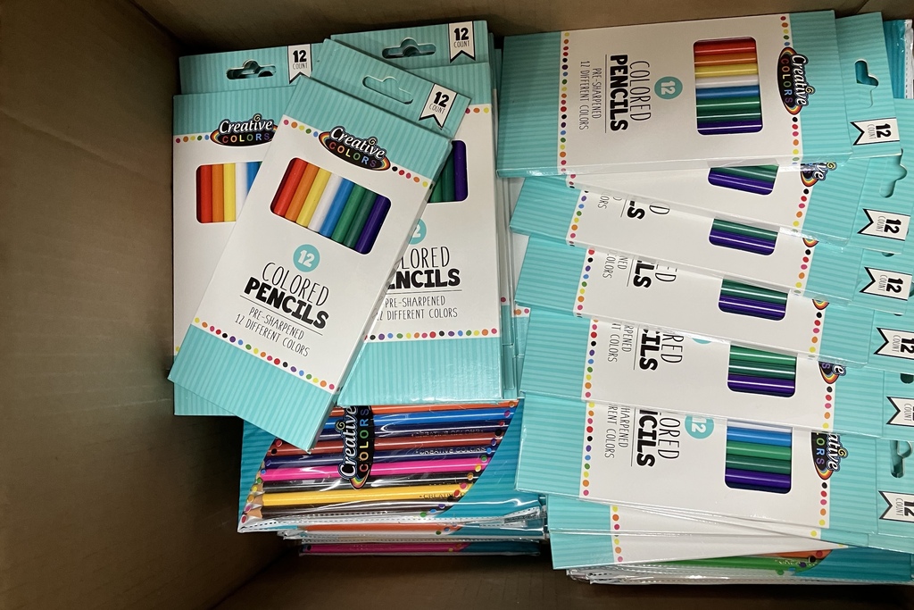 Box of Colored pencils
