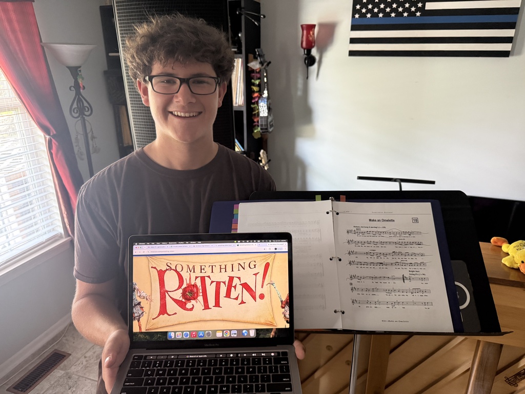 Mr. Galvicius and the Vocal Warriors are proud to announce that Matt Zurawski received a callback for the ALL-STATE production of SOMETHING ROTTEN.  Matt is one of the student leaders of Surround Sound, has held many lead roles in our plays and musicals AND is scheduled to have his callback THIS SATURDAY.  MCHS hasn't had an ALL-STATE Theatre Production callback since the 2010's.  Break legs and melt hearts.