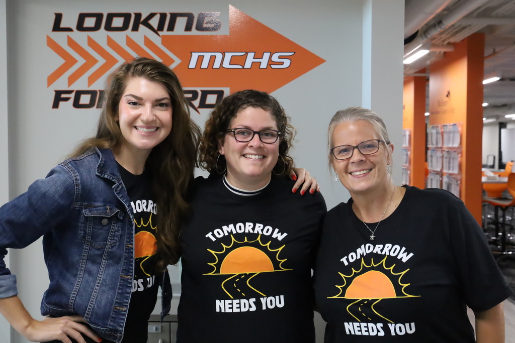 Nicole Kelsey and AMy in Tomorow Nees you shirts