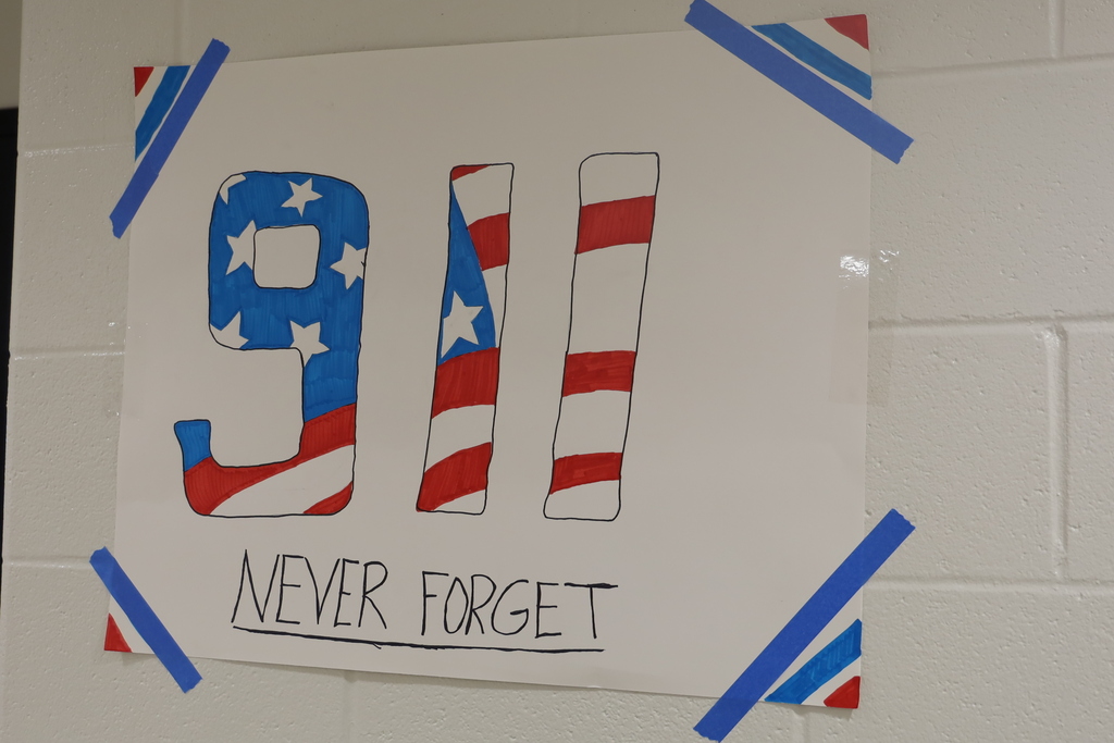 Poster 911 Never forget