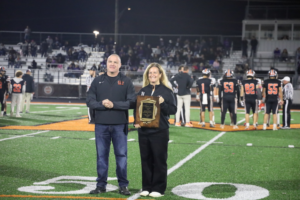 Amy Smulski  Druml on field with Dr McTague