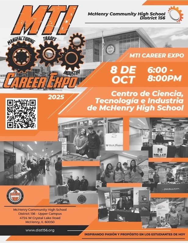 Spanish version of MTI flyer for Oct. 8 event