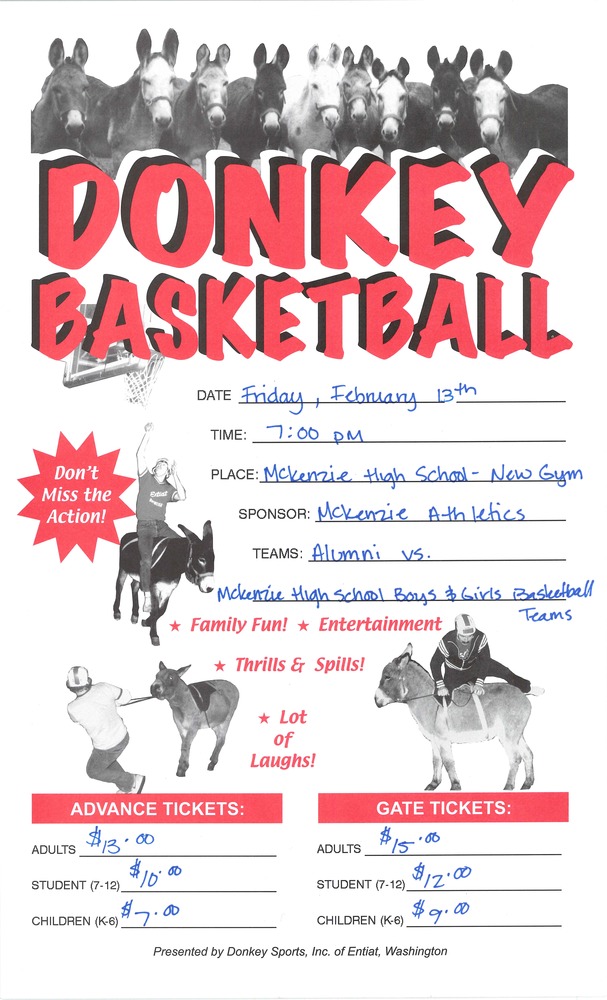 Donkey Basketball