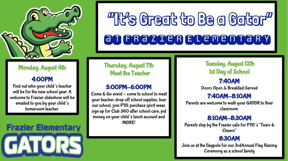Back to School Info