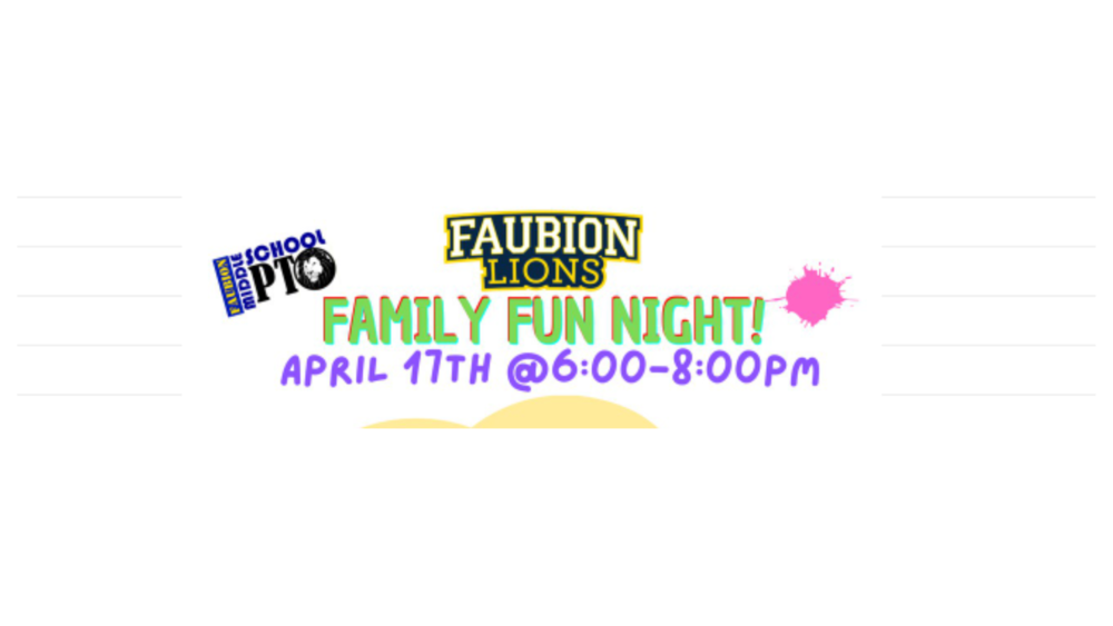 Faubion Family Fun Night