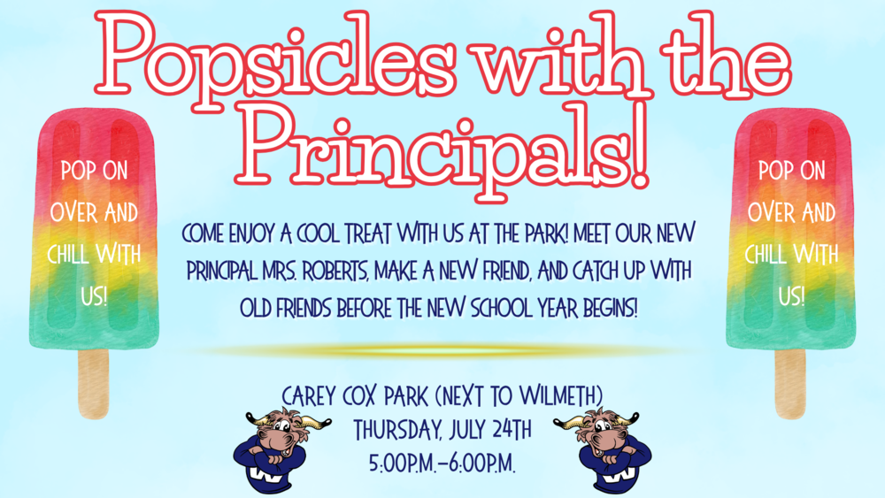 popsicles with principals