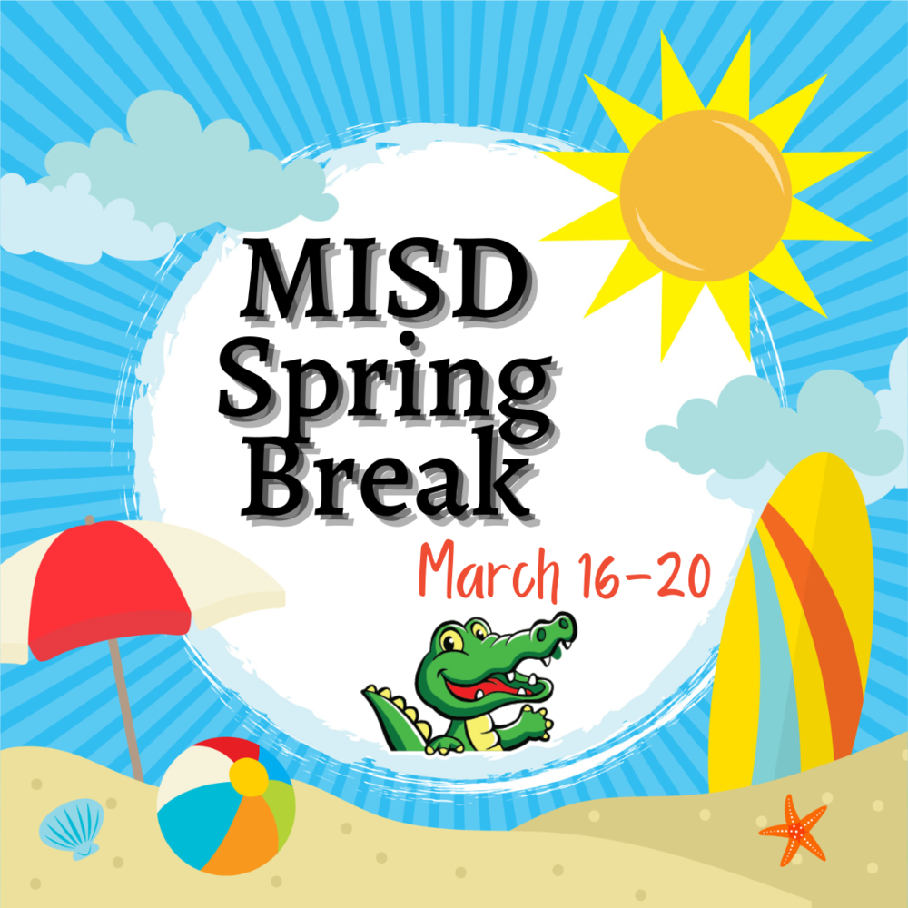Spring Break March 16-20