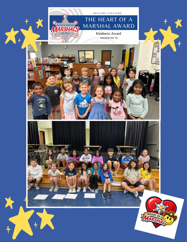 Heart of a Marshal Winners