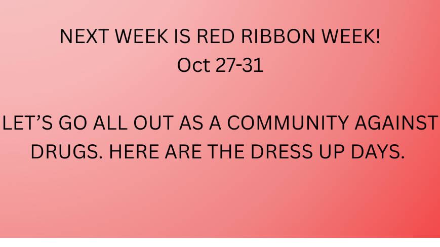 Red Ribbon Week
