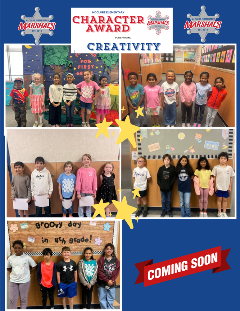 Creativity Award Winners