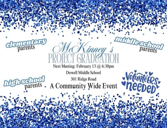 Project Graduation Flyer