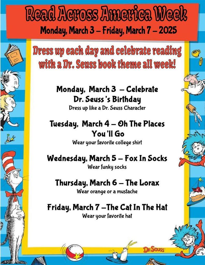 Read Across America Flyer