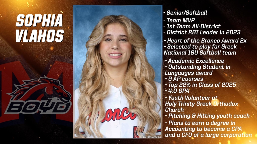 Scholar Athlete of the Week