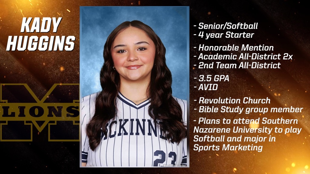 Scholar Athlete of the Week