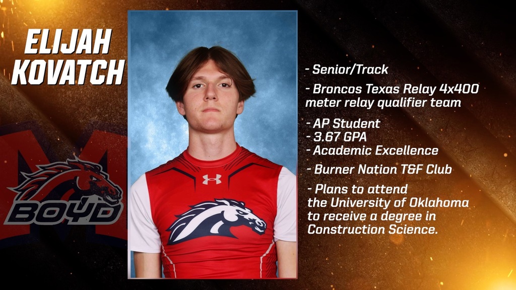Scholar Athlete of the Week