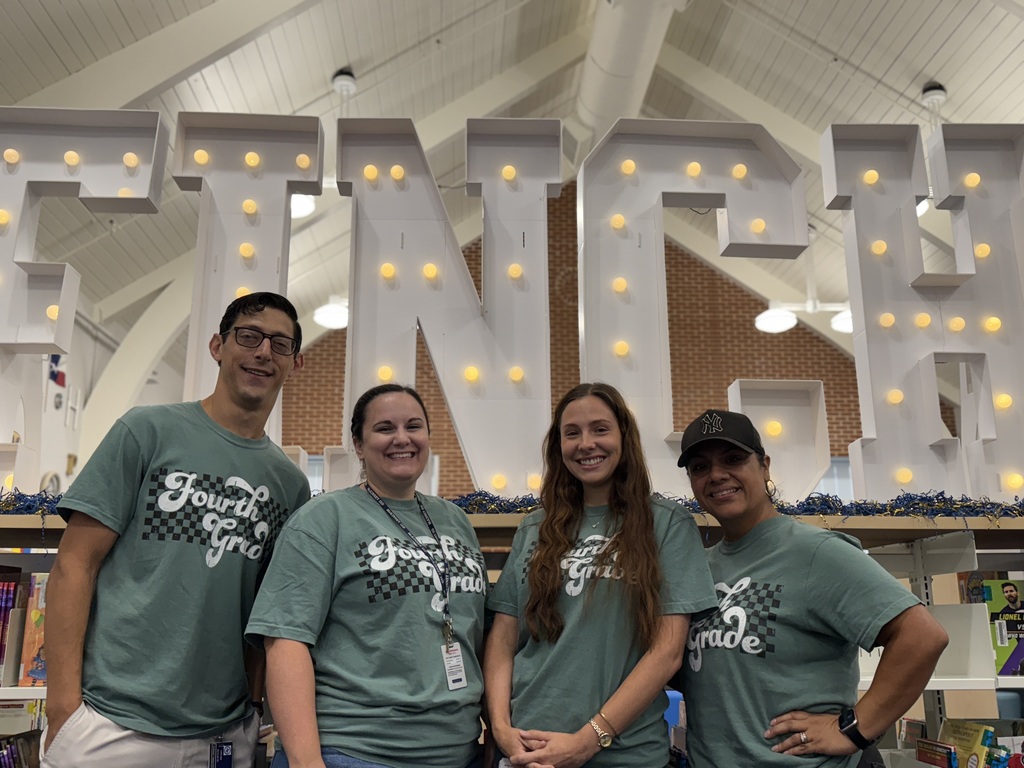 4 members of our 4th grade team
