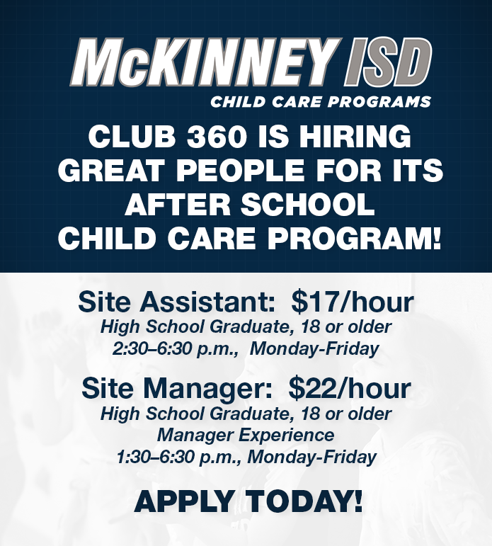 graphic that repeats the information in the post and adds "Apply Today!"